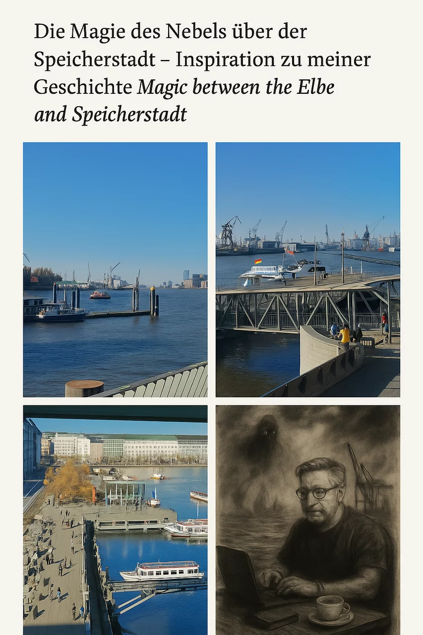 Der Hafen ist kein Ort der Ankunft.
Er ist ein Ort des Dazwischen.
Zwischen Wasser und Stein,
zwischen Abschied und Hoffnung,
zwischen dem, was war, und dem, was vielleicht kommt.
Text
Im Nebel verliert die Stadt ihre Konturen.
Und genau dort beginnen Geschichten zu sprechen.